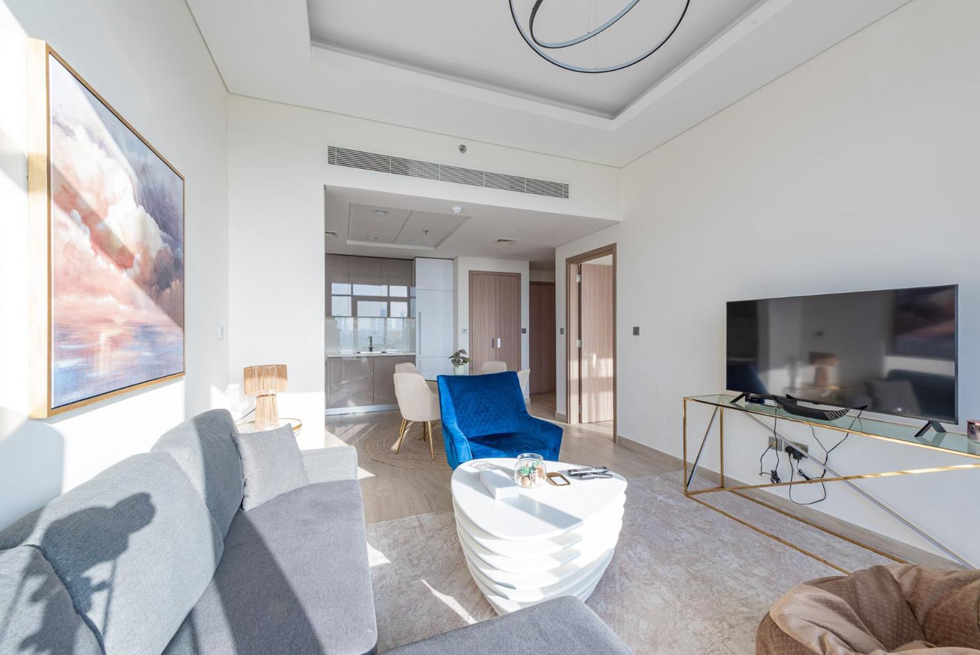 Appartamento Cozy & Convenient 1Br Haven In Al Jaddaf Dubai Esterno foto